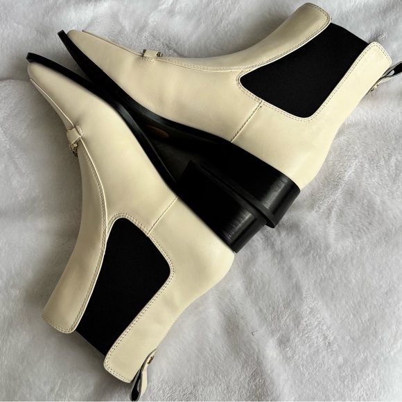 SAM EDELMAN Torance Chelsea Square Toe Ankle Leather Boot--NEW--7 - Picture 9 of 15